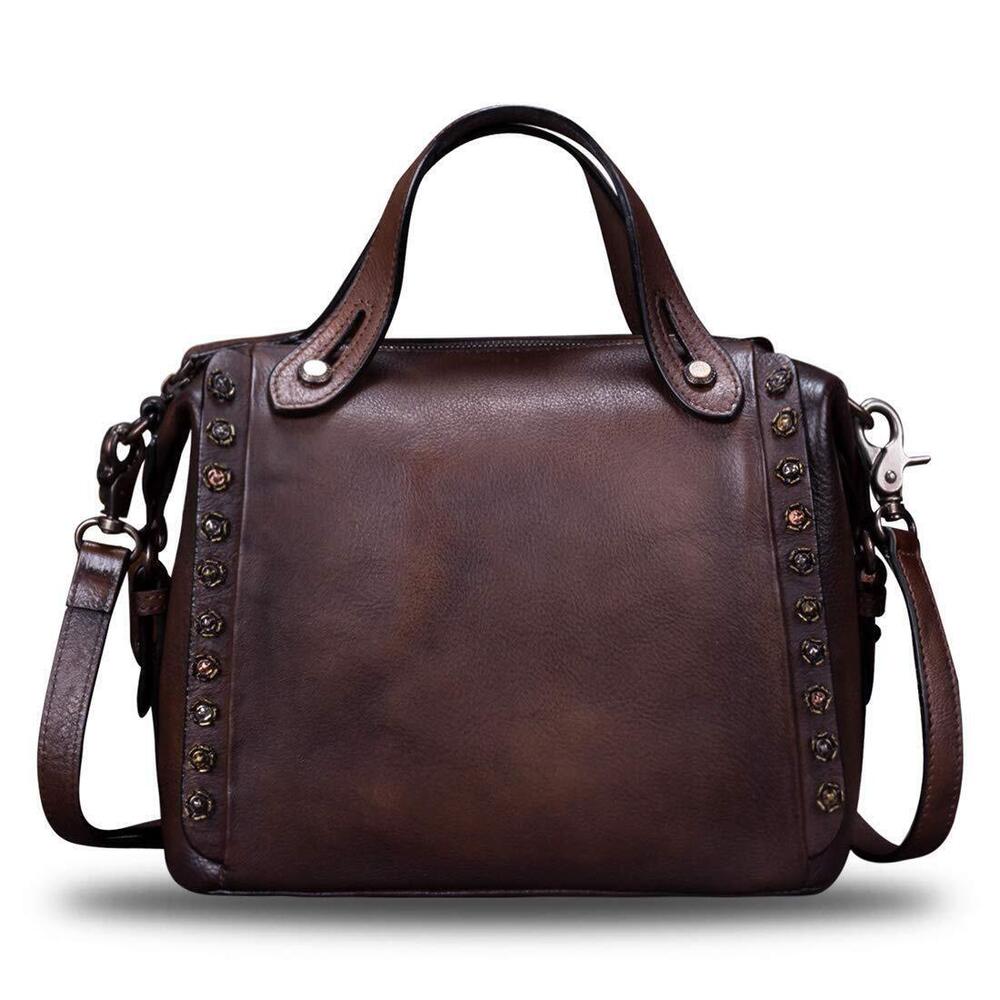 3366 Leather Handbagsfor Handmade Satchel Vintage Crossbody Bag Shoulder